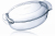 Pyrex 3137610000544 dining plate Rectangular Tempered glass Transparent 1 pc(s)