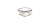 Borgonovo 0033535 recipiente de almacenar comida Caja Plaza 0,38 L Azul, Transparente 1 pieza(s)