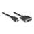 Techly ICOC-HDMI-D-018 adapter kablowy 1,8 m DVI-D Czarny