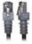 PatchSee Cat6 FTP 1.2m câble de réseau Noir 1,2 m