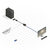 Lindy 41004 video átalakító kábel 0,15 M DisplayPort DVI-D Fekete