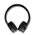 Qoltec 50825 headphones/headset Head-band 3.5 mm connector Micro-USB Bluetooth Black, Grey