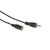 ACT 3 meter audio aansluitkabel 1x 3.5mm stereo jack male - 1x 3.5mm stereo jack female