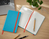 Leitz 44810061 writing notebook A5 80 sheets Blue