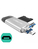 Altadif ALTSDREADER3IN1 lecteur de carte mémoire USB Type-A/USB Type-C/Micro-USB Blanc