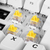 Sharkoon Linear Gateron PRO YELLOW Interruptores de teclado