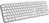 Logitech MX Keys S clavier RF sans fil + Bluetooth QWERTY US International Aluminium, Blanc