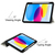 CoreParts TABX-IP10-COVER30 tabletbehuizing 27,7 cm (10.9") Flip case Beige, Blauw, Grijs, Roze, Wit