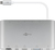 Goobay 62113 Notebook-Dockingstation & Portreplikator Kabelgebunden USB 3.2 Gen 1 (3.1 Gen 1) Type-C Silber