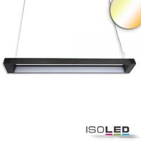 illustrazione di prodotto - Lampada a sospensione a LED Frame 40W :: colore nero :: ColorSwitch 3000 | 4000 | 5700K