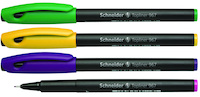 Zestaw cienkopisów SCHNEIDER Topliner 967, 0,4 mm, zawieszka, mix kolorów