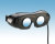 LED Nystagmusbrille 801-S, Kabelversion schwarz