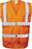 SAFESTYLE 23511-4 Warnweste EWALD Größe XXL orange EN ISO 20471 Kl.2/EN ISO 1368