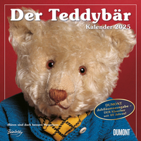 DUMONT Bildkalender 2025 205326 Der Teddybär DE 30x30cm