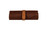 ONLINE Lederetui brown 41077 19x6cm