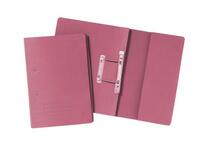Guildhall Pocket Spring File Manilla Foolscap 285gsm Pink (Pack 25)
