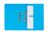 Elba Stratford Spring Pocket Transfer File Manilla Foolscap 320gsm Blue(Pack 25)