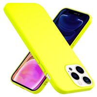 NALIA Neon Silicone Cover compatible with iPhone 13 Pro Max Case, Intense Color Non-Slip Grip Velvet Soft Rubber Coverage, Shockproof Colorful Smooth Protector Thin Rugged Phone...