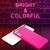 NALIA Bunte Neon Silikonhülle für Samsung Galaxy S22 Pink