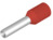 Isolierte Aderendhülse, 1,5 mm², 14 mm/8 mm lang, rot, 9004340000