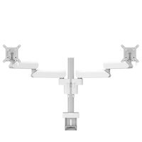 MOMO 2237 Monitor Arm Motion , for 2 monitors (white, CE) ,