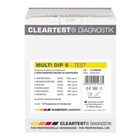 MULTI-DIP Type 6 Test Cleartest 10 Teste (1 Pack), Detailansicht