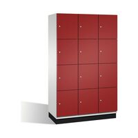Cambio 4-fold compartment locker