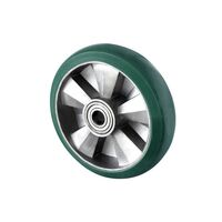 PU elastic wheel, green