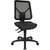 PETRA - Oficina completa, silla giratoria de oficina incluida, gris luminoso.