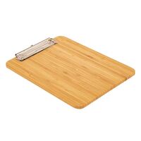 Olympia Bamboo Menu Clipboard - Made of Wood with Metal Clip - Size - A5