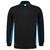Tricorp polosweater Bi-Color - Workwear - 302001 - zwart/turquoise - maat 5XL