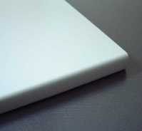 Tischplatte Melamin-Kunststoff Farbe lichtgrau ähnl. RAL 7035 Länge 1500 Tiefe 750 mm