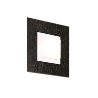 LED Wand-/Deckenleuchte BASIC, 1-flammig, 545lm, 6,8W, 2700K, schwarz, dimmbar