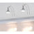 2er-Set Galeria Spiegelleuchte LED II, mit Bogenhalterung, inkl. 2x GU5.3 4W 2700K 230lm 38°, Chrom