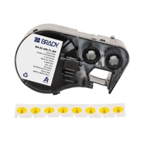 Etichette per stampante di etichette M510 tessuto di nylon B-499 spot Tipo M4-82-499-YL-BK