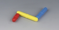 Magnetic stirring bars cylindrical coloured PTFE