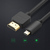 Kabel przewód Audio Video microHDMI - HDMI 2.0 1m czarny