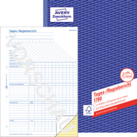 Tages-/Regiebericht, A4, selbstdurchschreibend, 2x40 Blatt