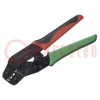 Tool: for crimping; insulated connectors,insulated terminals