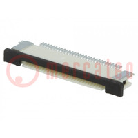 Connector: FFC/FPC; horizontal; PIN: 30; top contacts,ZIF; SMT