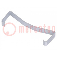 Locking clamp; PIN: 14; IDC plugs w/o strain relief