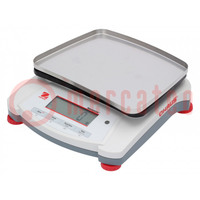 Scales; electronic,counting,precision; Scale max.load: 6.2kg