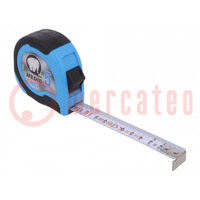 Measuring tape; L: 5m; Width: 19mm; measure