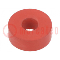 Guarnizione ad anello; FKM; 7,5mm; PG16; rosso; -20÷200°C