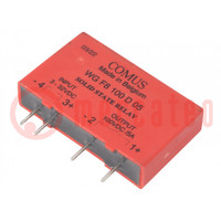 Relay: solid state; Ucntrl: 3÷32VDC; Icntrl max: 25mA; 5A; 1÷100VDC