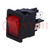ROCKER; DPST; poz: 2; ON-OFF; 10A/250VAC; piros; neon; 230V; 8500