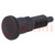 Indexing plungers; Thread: M10; Plating: black finish; 5mm