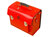 Werkzeugkoffer, rot 440x245x360mm