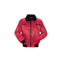 Kälteschutzbekleidung Pilotenjacke, 3-in-1 Jacke, rot, Gr. S - XXXL Version: S - Größe S