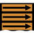 Rohrleitungskennzeichnung Fließrichtungspfeilbänder, 33 m x 3,8 cm, auf Rolle Version: 6 - Säuren Nr. 06